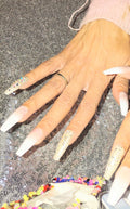Custom nails 💅🩶 by trendybonnets